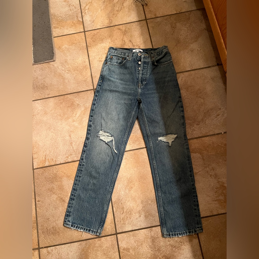 Re/Done 100% cotton Jeans 25